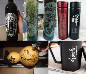 庆阳酒瓶葫芦工艺品激光雕刻机